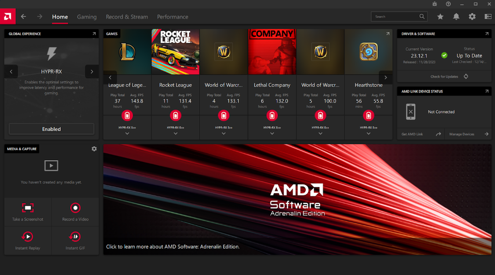 AMD Software: Adrenalin Edition™ Basics - AMD Community