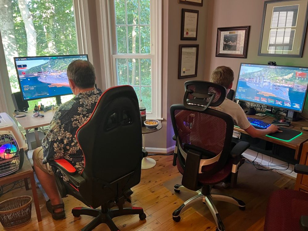 Family LAN party on this past Labor Day Weekend.