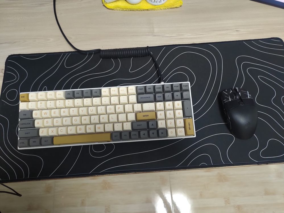 RK Keyboard and  Corsair Mouse