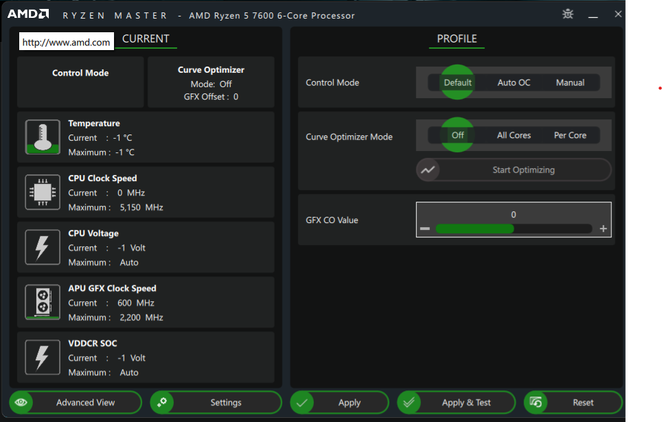 Ryzen Master Showing Faulty Information - AMD Community