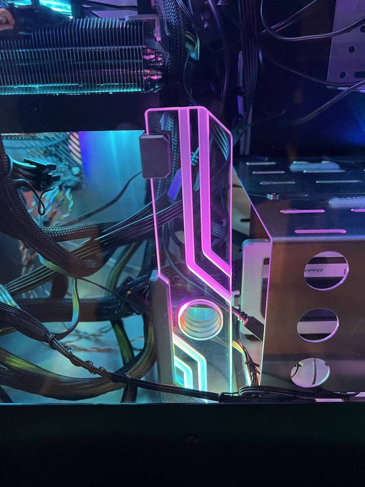 The CoolerMaster ARGB Atlas GPU support also looks sweet.