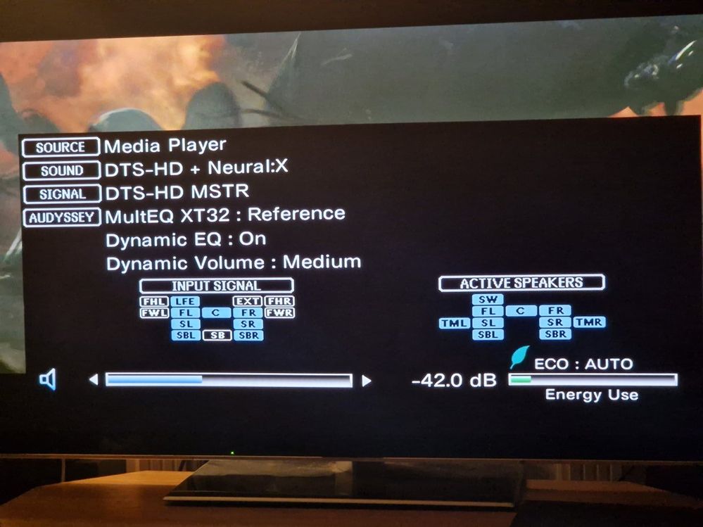 AVR now recognises the passed through signal instead of showing "PCR"