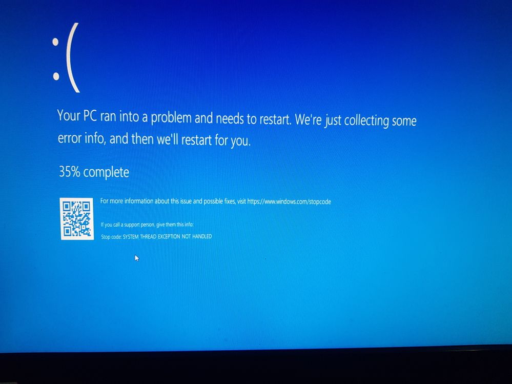 System failed exception. Ошибка Windows 10. Синий экран. Ошибка на компьютере. Ошибка винды.