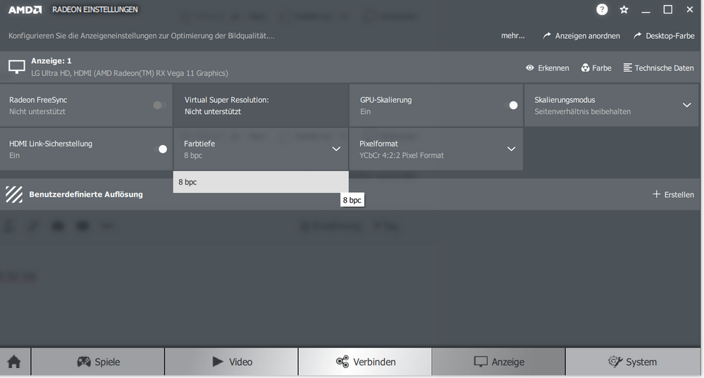 Re: My monitor supports 10bit but cannot be enable... - Page 7 - AMD