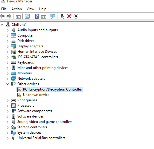 Pci ven 1022 dev 1537 subsys 380117aa rev 00 что это