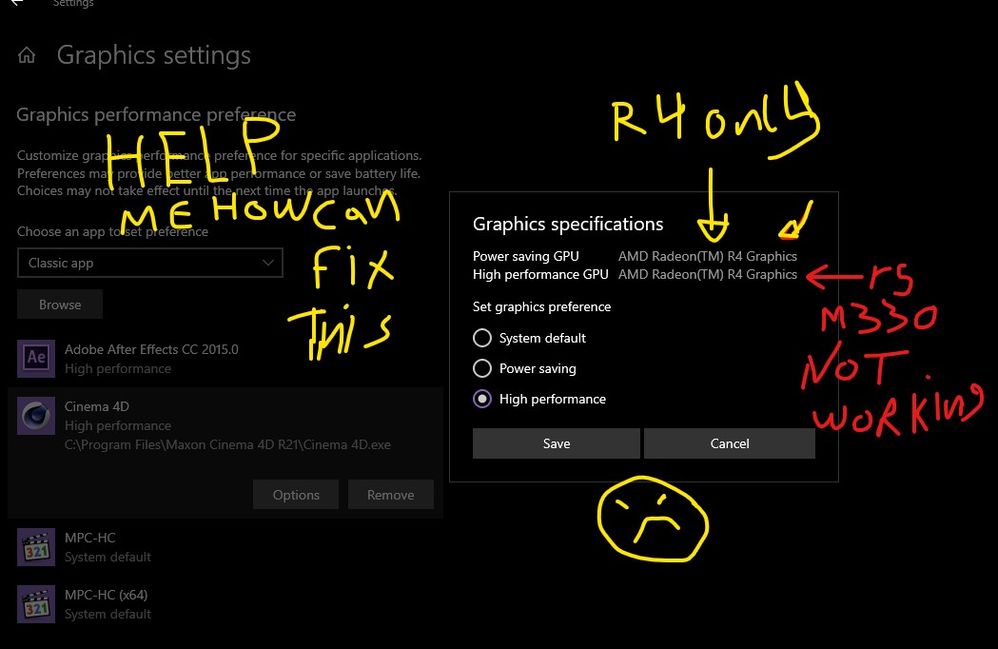 Amd R5 M330 Now Working How can fix this windows not found r5 m330 detecated graphic card