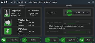 Problems With AMD Ryzen Master - AMD Community