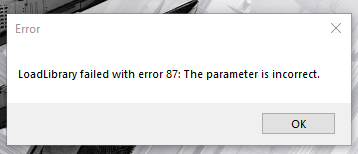 AMD Radeon ERROR 87.PNG