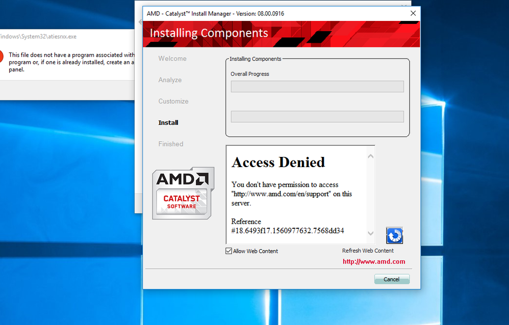 AMD Manager Install error.PNG