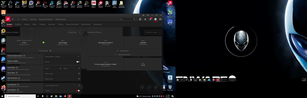 AMD Software Operating after fresh install