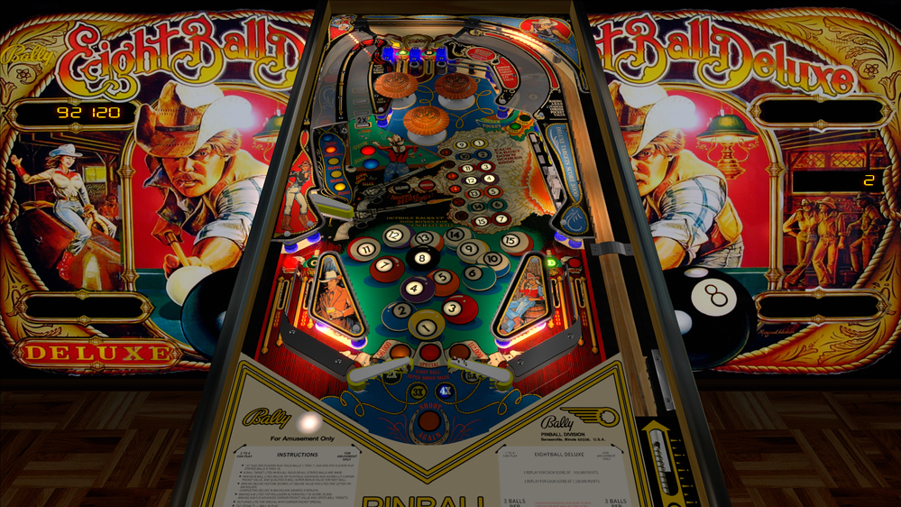 Visual Pinball X Graphic Corruption in Game.png