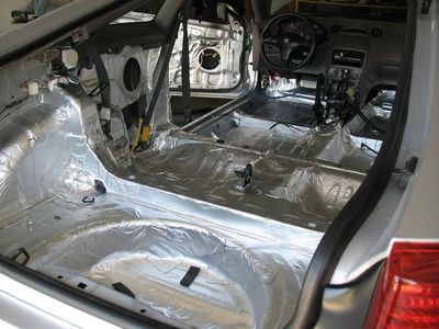 Full sound deadening before stereo install.