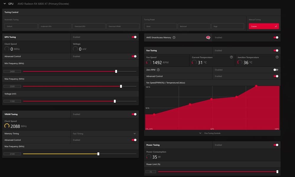 Adrenaline settings AMD Community