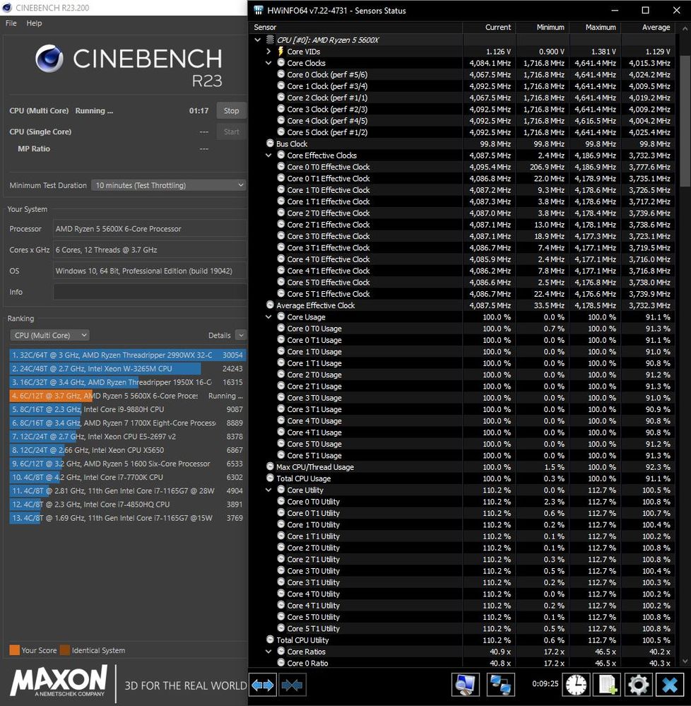 Cinebench 10 mn test throttling 1.JPG