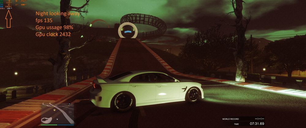 GTA ONLINE night looking away - is all perfect