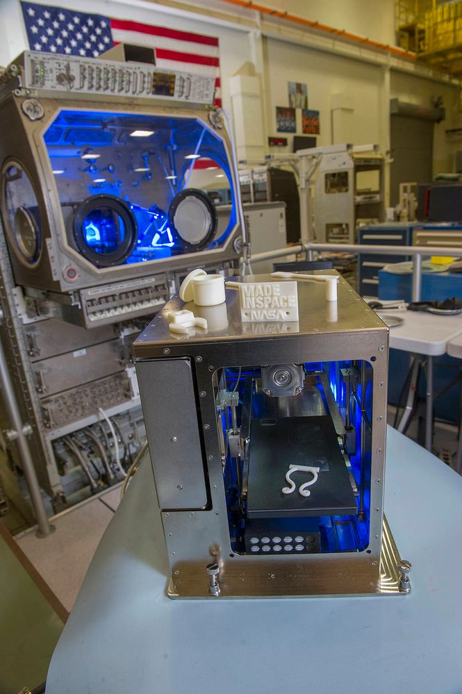 3D printer on the ISS.