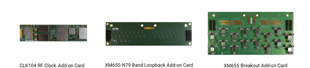 Add-on Cards in the ZCU208 Evaluation Kit