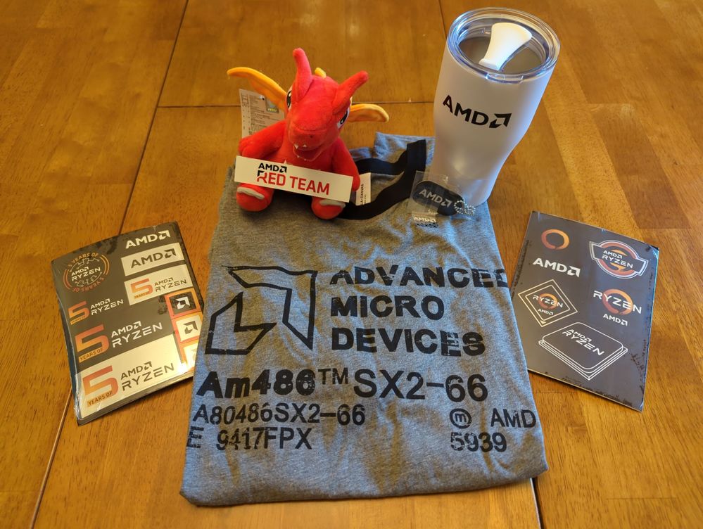 Thanks for the Prizes, AMD Red Team!