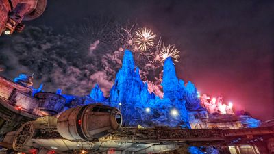 Fireworks from Galaxy's Edge