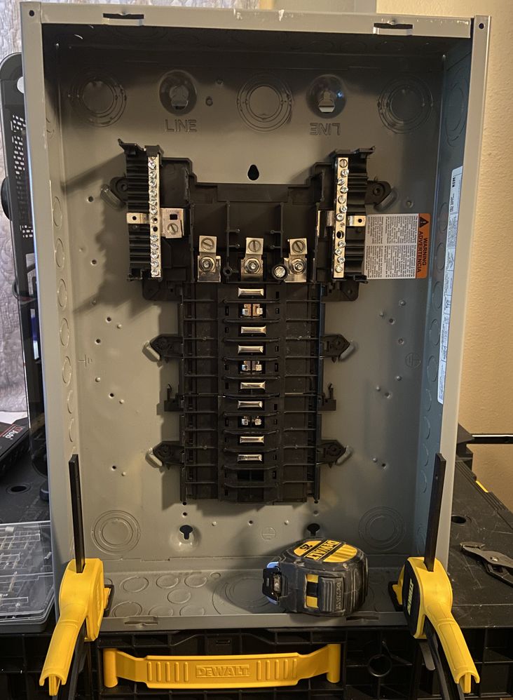 3-phase panel I bought for this project