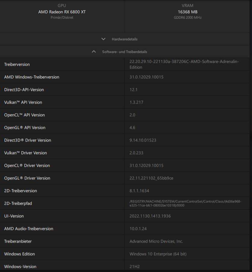 GPU Specs