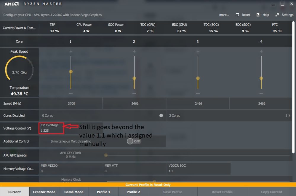 План питания amd ryzen