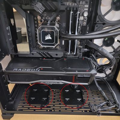 This PC Case allows the SSDs to be mounted on the bottom