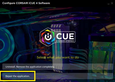 Figure 6.  iCue Repair