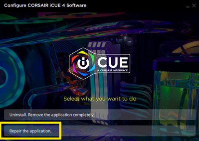 Figure 6.  iCue Repair