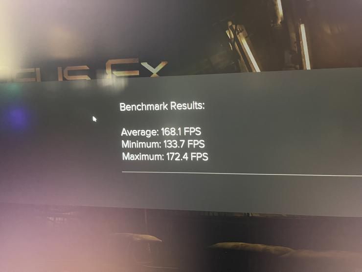 just one of the benchmarks i did, this one on ultra maxed out settings on a game that ran poorly on my old 6600k system.