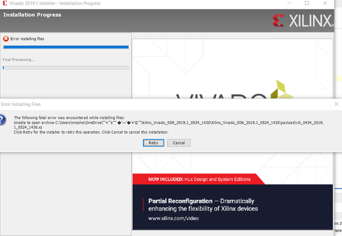 Can't Install Vivado - AMD Community