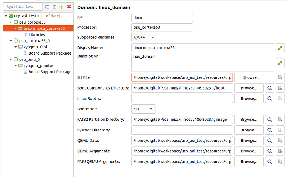 linux domain setting in vitis before create application.png