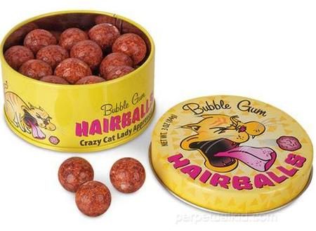 Oh, cat hairball bubble gum.  Looks delish....