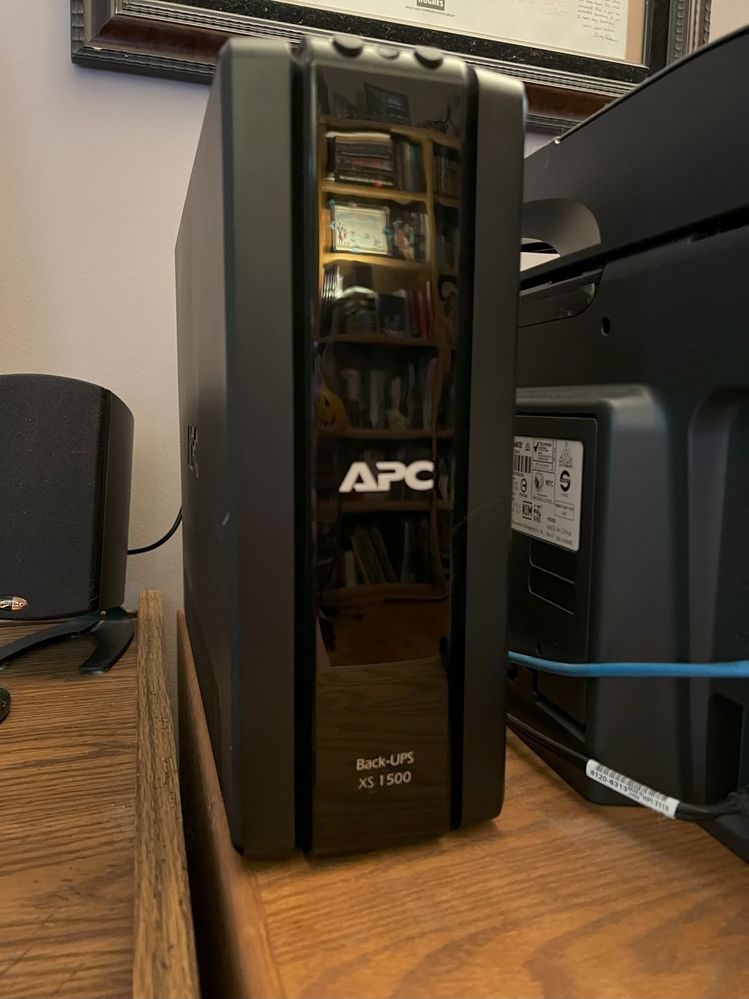 Maybe my favorite UPS, the APC Back-UPS XS 1500.