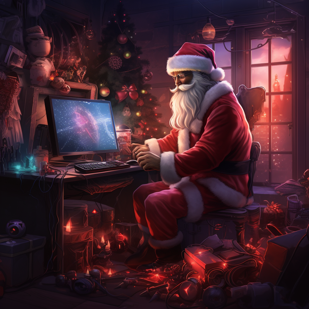 k3yj_Santa_putting_a_bunch_of_gamer_gifts_under_a_tree_red_them_f6d9a3d9-1d96-4db1-b51b-3691c10bf47a.png