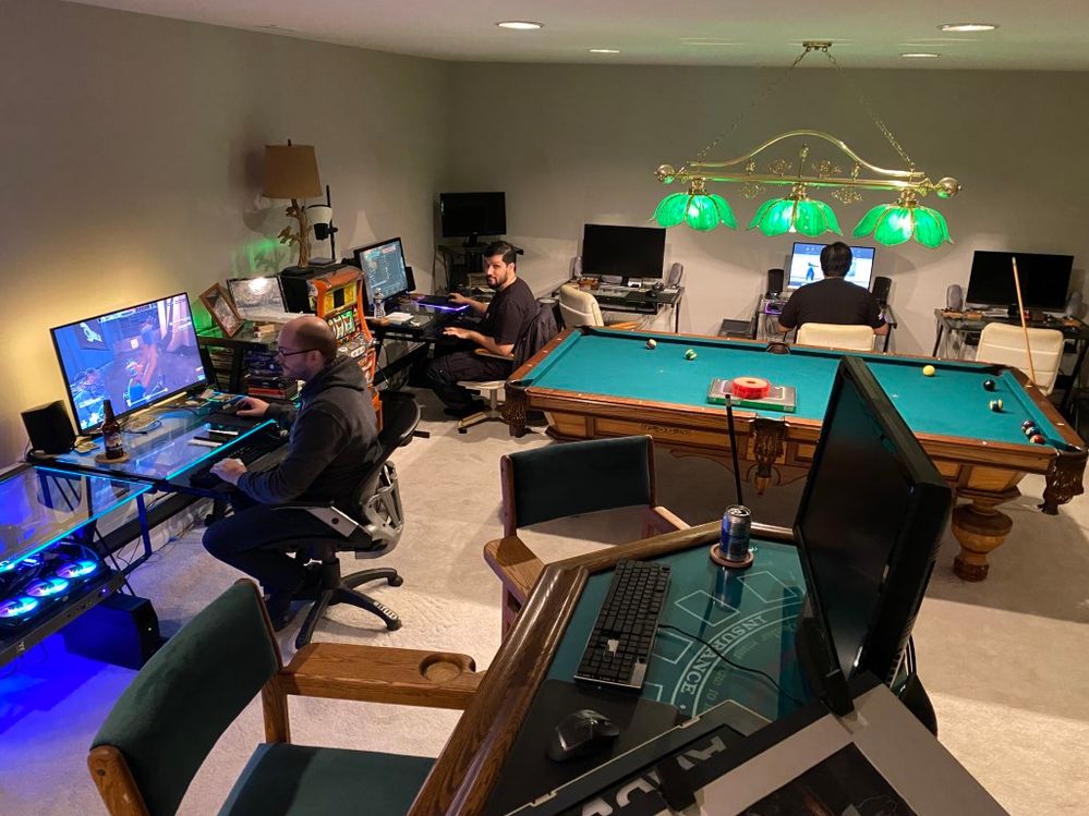 One of my LAN parties from 2021.