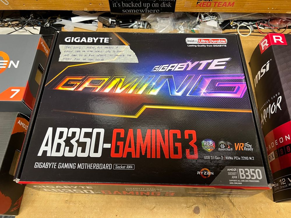 Here is the motherboard I won as a prize.