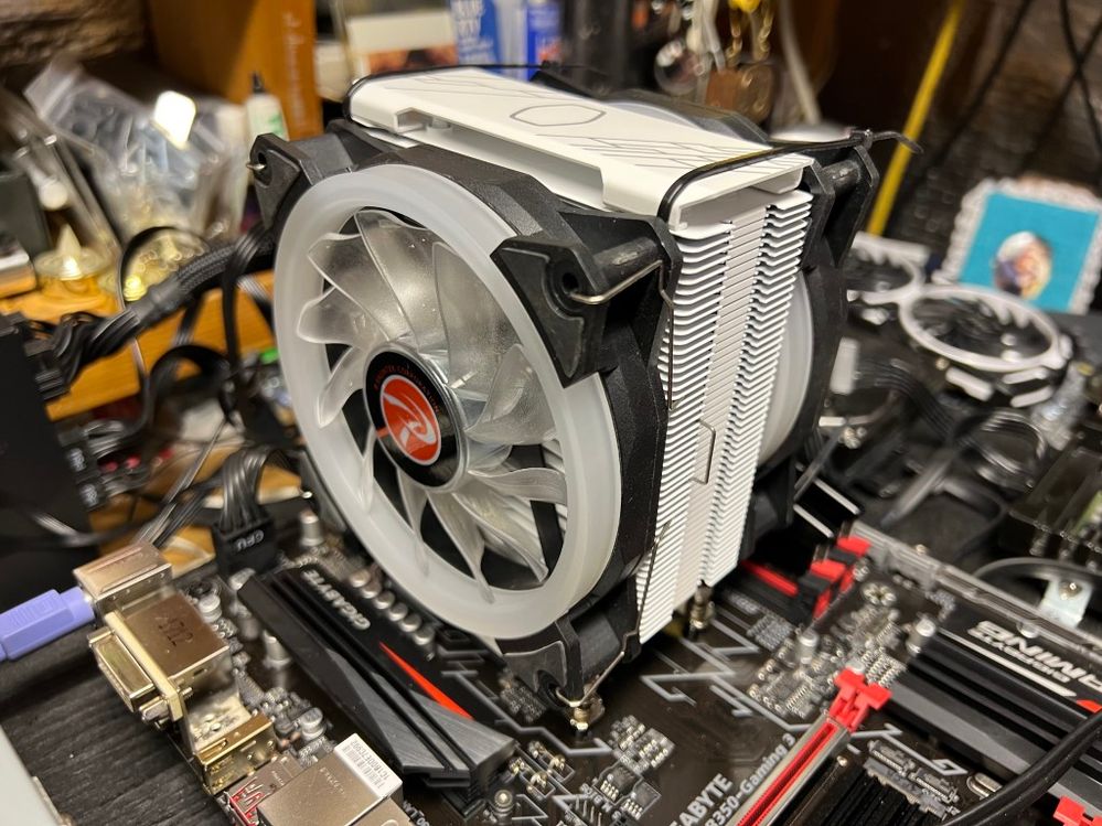 Air cooling your CPU works even better with an open chassis design.